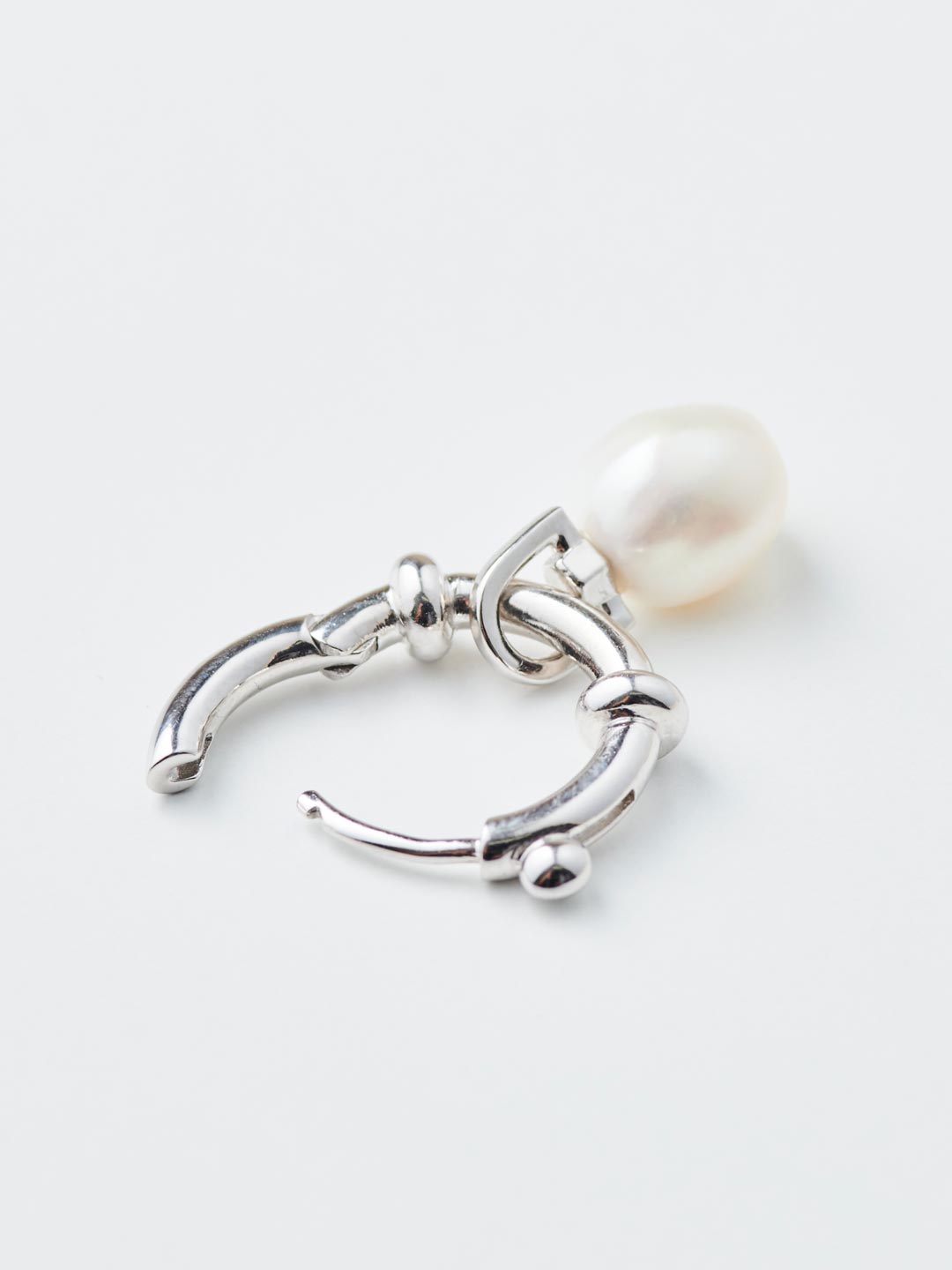 Cha Cha Pierced Earring - Silver