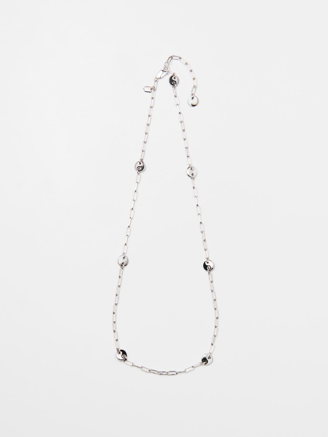 Supper Club 46 Necklace - Silver