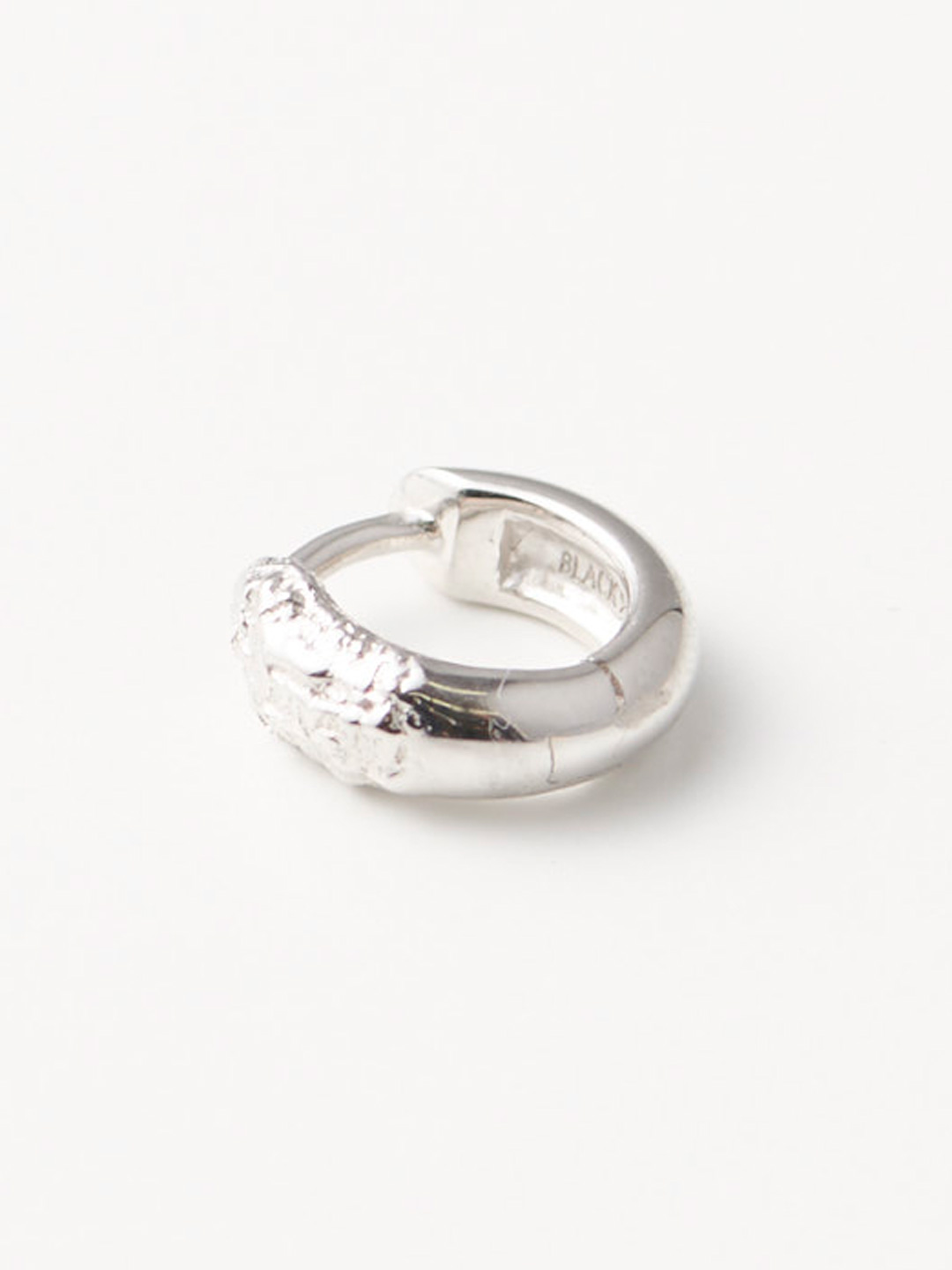 Axton 7 Huggie Pierced Earring - Silver