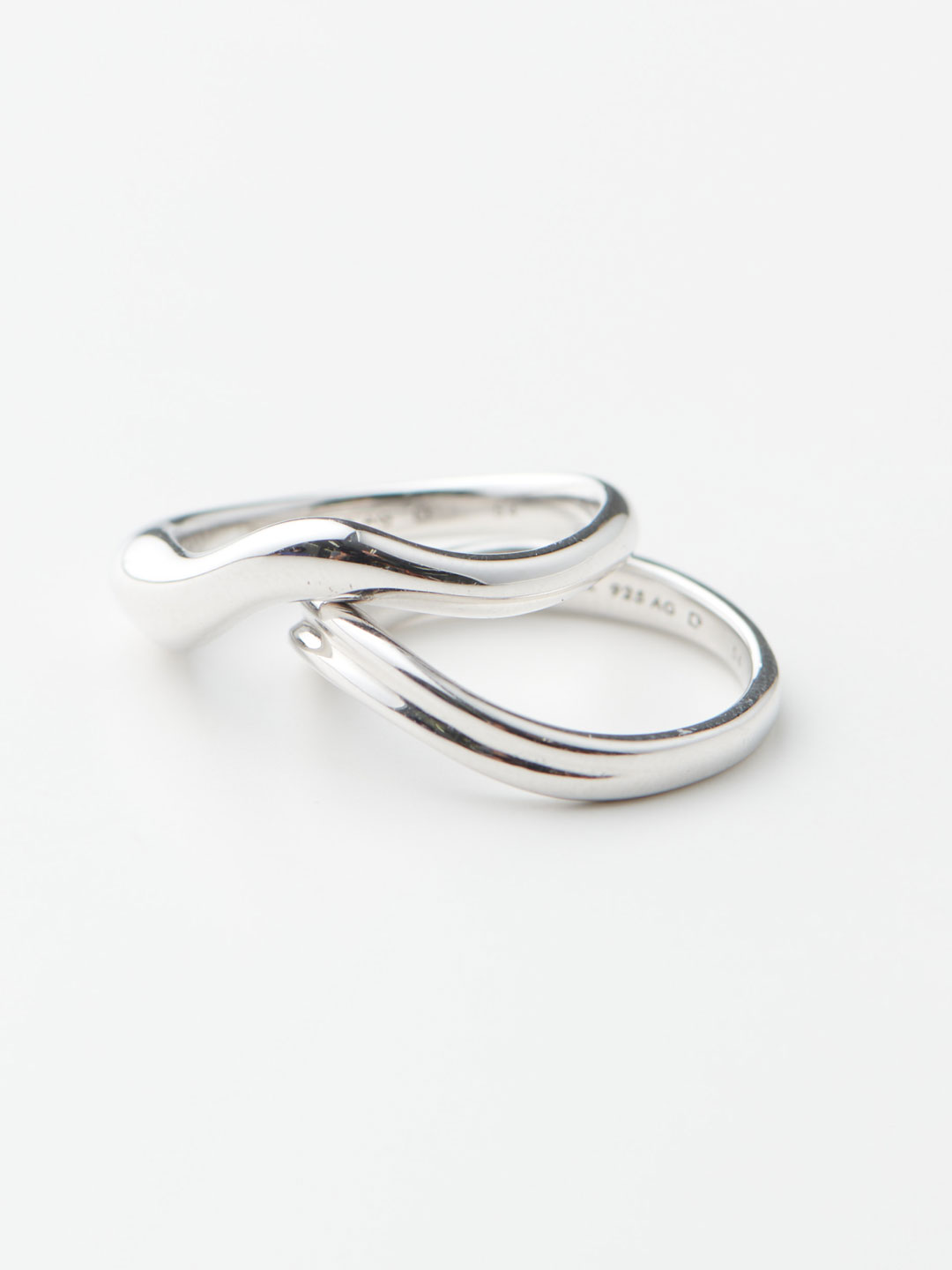 Vayu Stack Ring - Silver