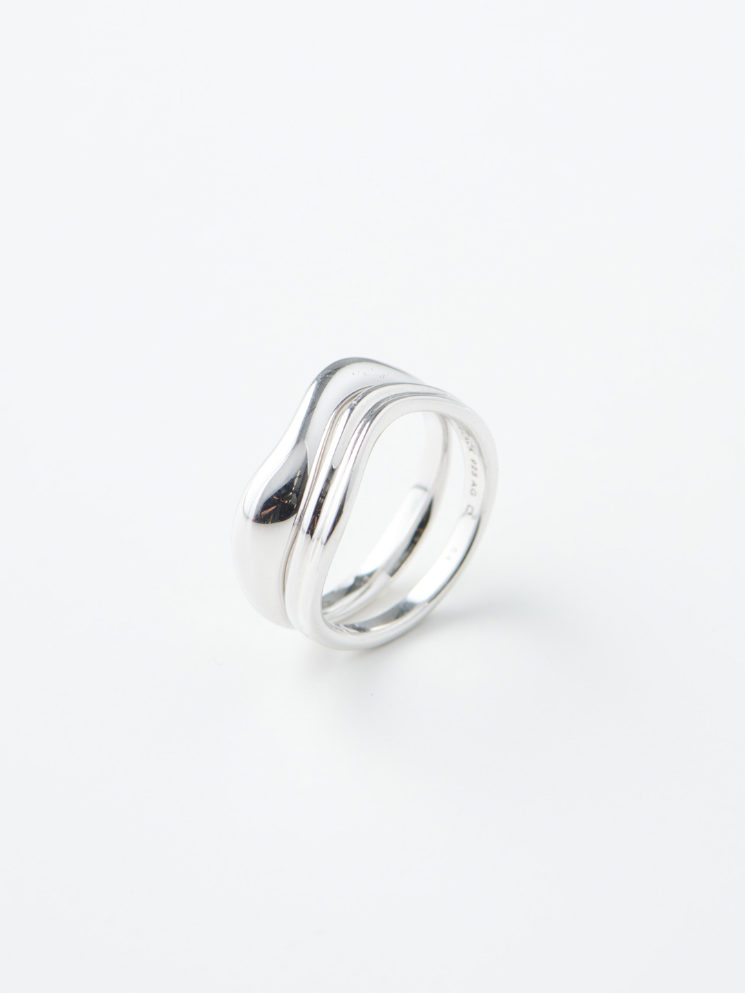 Vayu Stack Ring - Silver