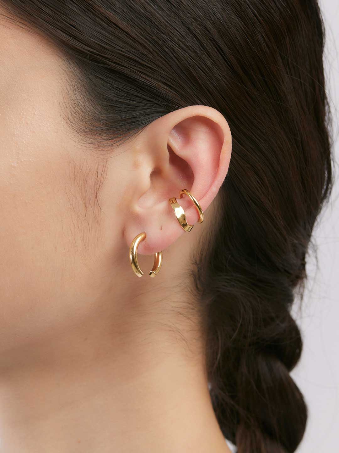 MARIA BLACK Starter Kit/Pierced Earring - Yellow Gold