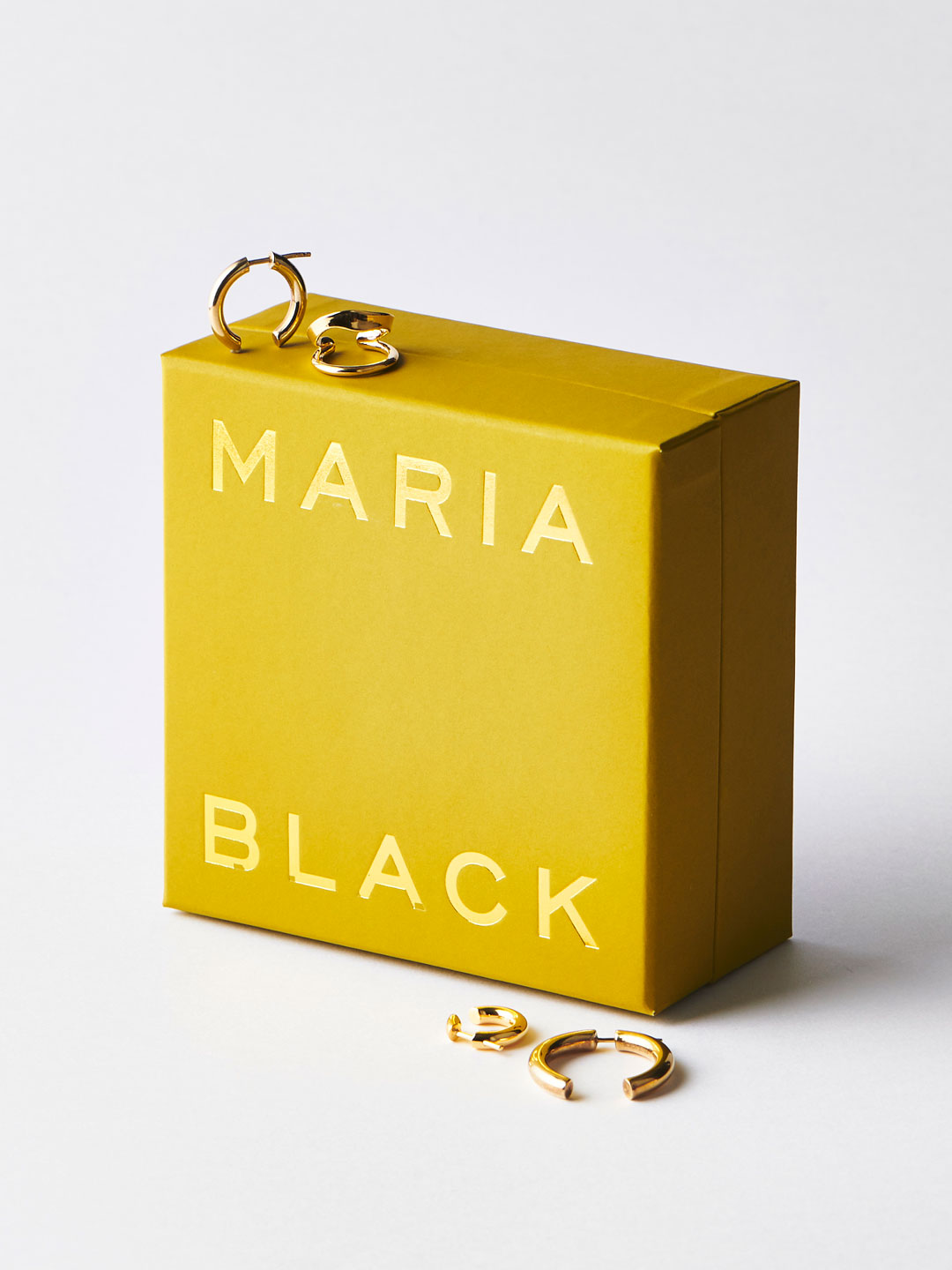 MARIA BLACK Starter Kit/Pierced Earring - Yellow Gold