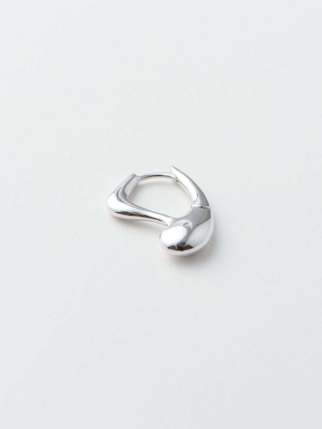 Aiden Pierced Earring - Silver