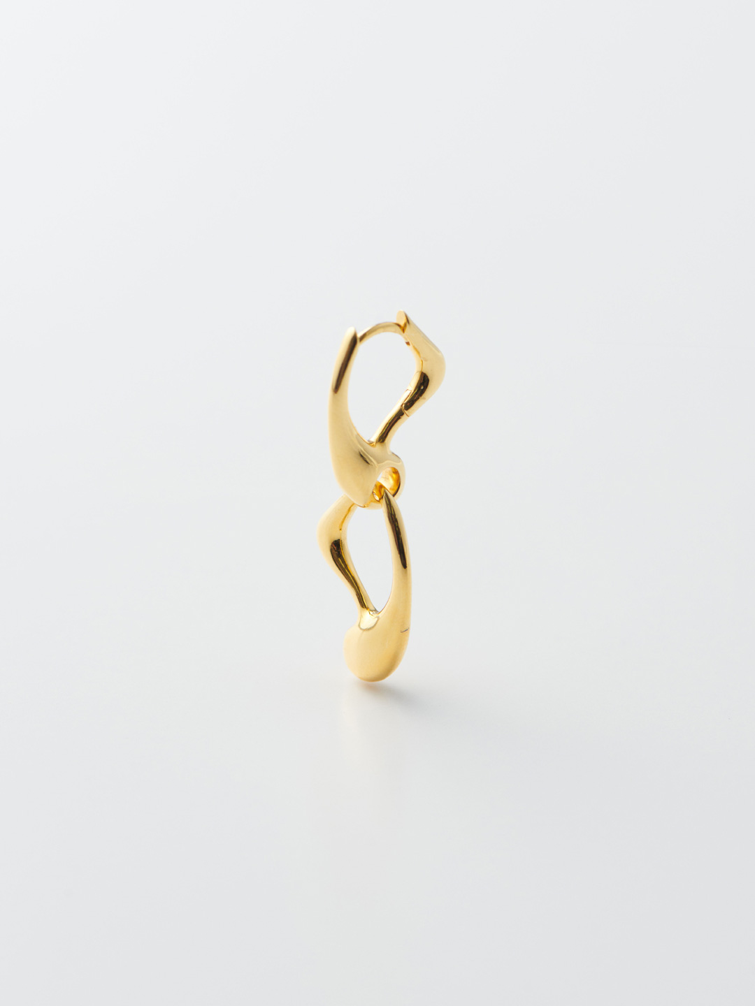 Adish Pierced Earring - Yellow Gold
