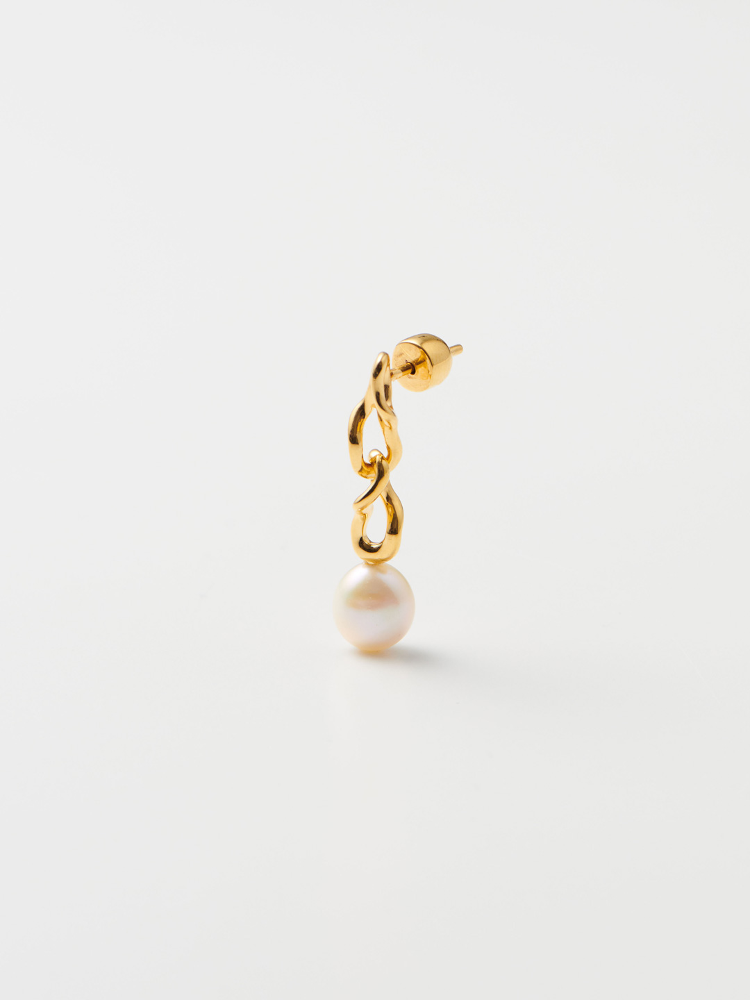 Orion Pierced Earring - Yellow Gold
