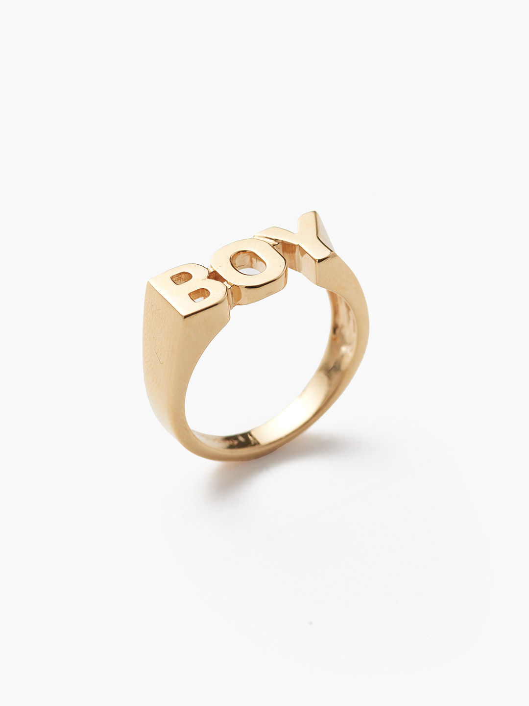 BOY Ring Gold - Yellow Gold