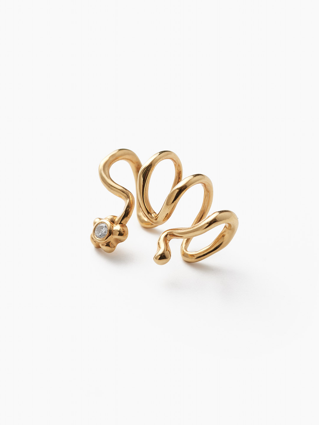 Ivy Earcuff Gold - Yellow Gold