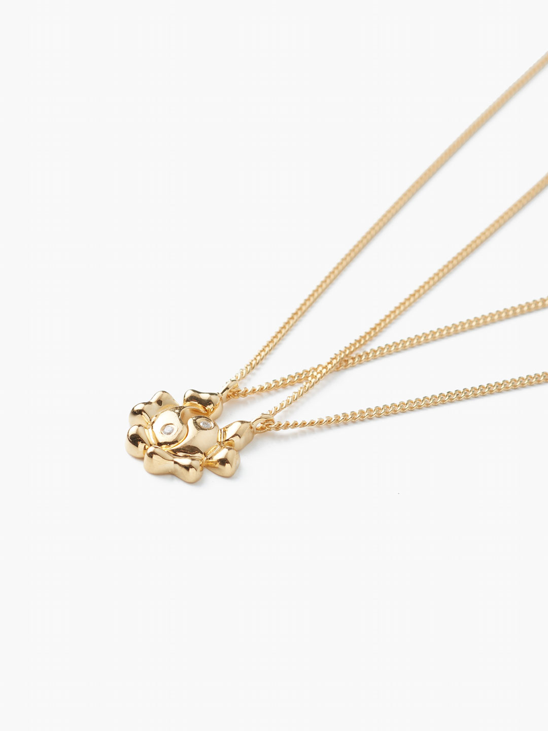 Pansy Necklace Gold - Yellow Gold