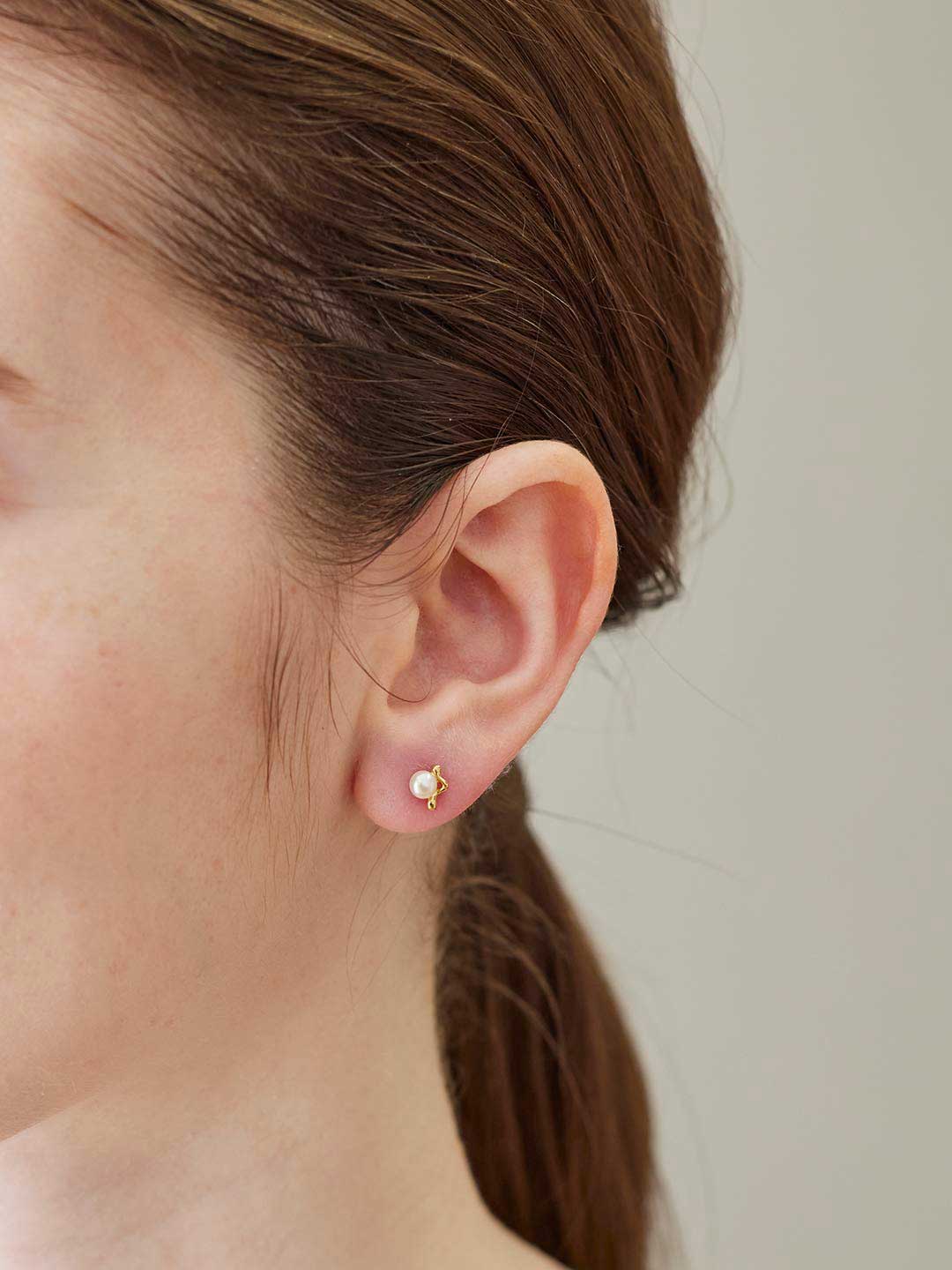 【関税込み】Maria Black ゴールド Shibuya Ichi スタッドピアス MARIA BLACK(マリア ブラック) | シブヤ イチ スタッド ピアス