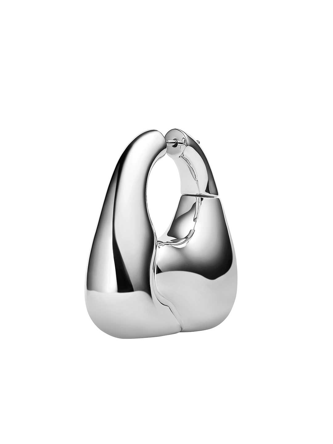 Weekender Extra Large Pierced Earring - Silver