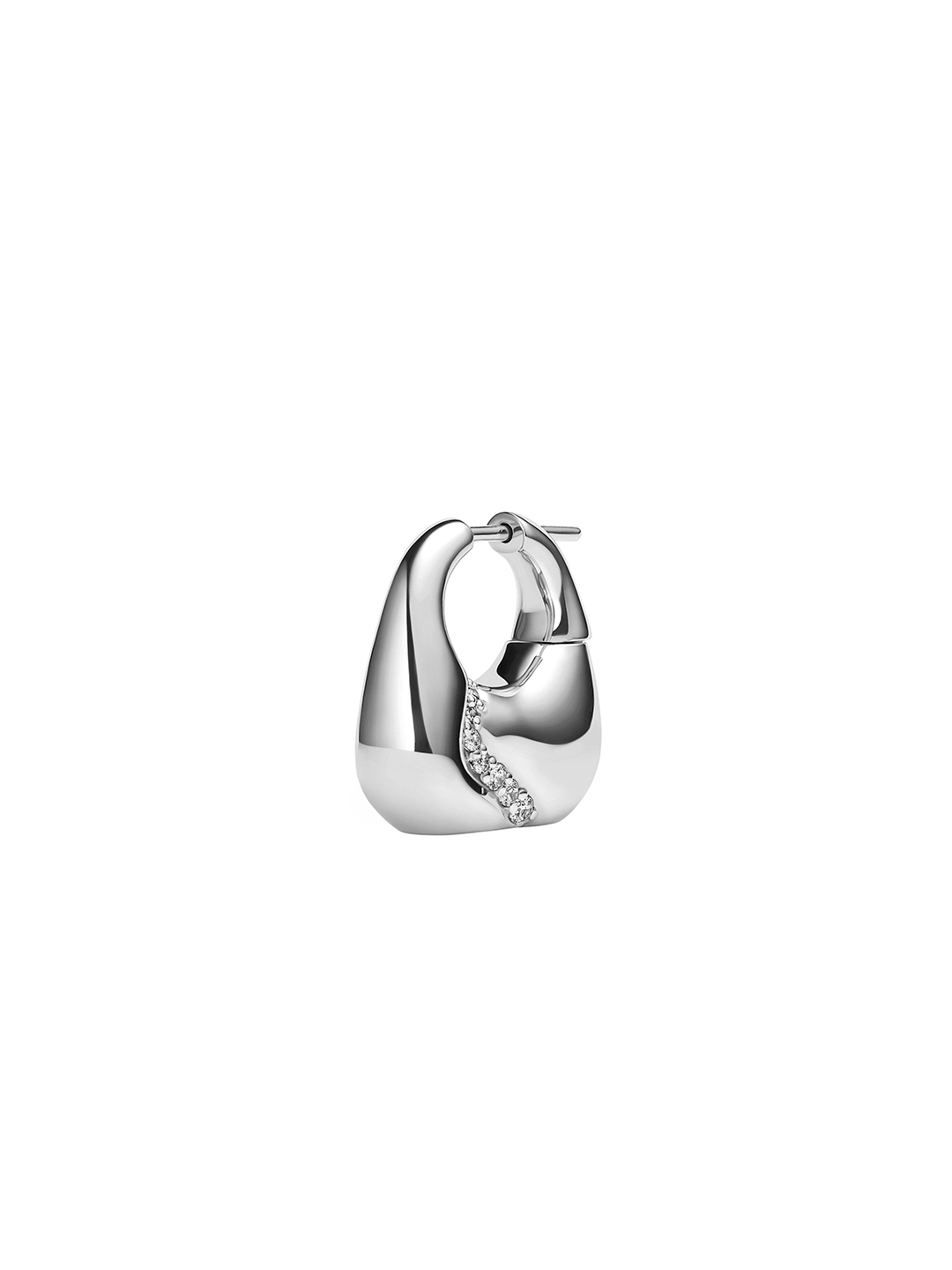 Weekender Flash Pierced Earring - Silver
