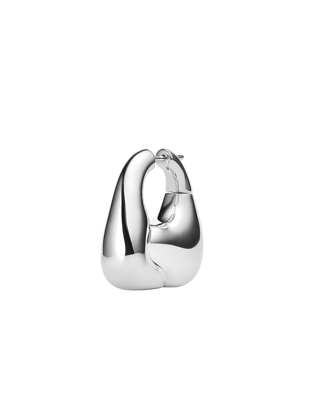 Weekender Large Pierced Earring - Silver