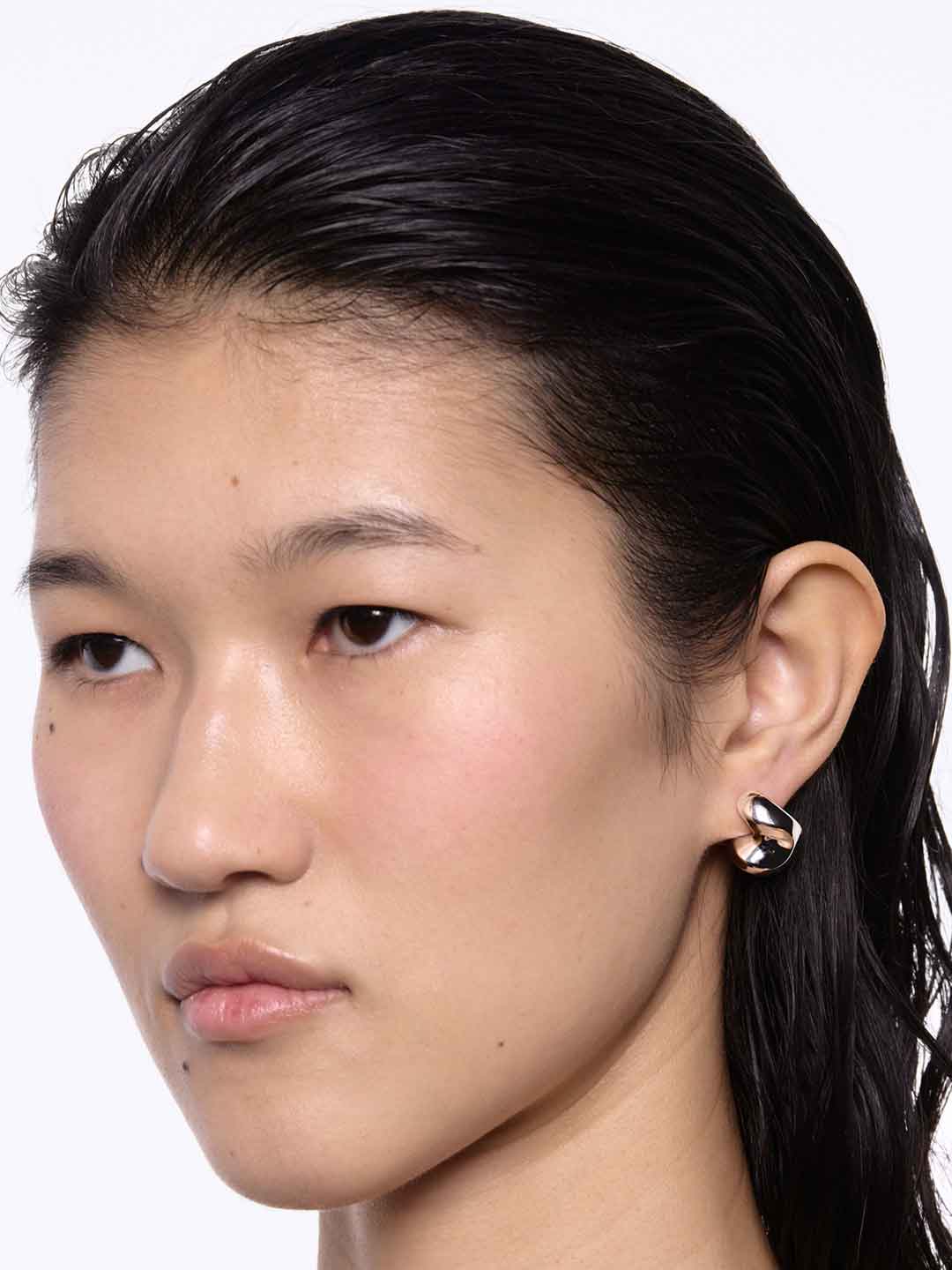 MARIA BLACK(マリア ブラック) | サドル ピアス スモール - シルバー