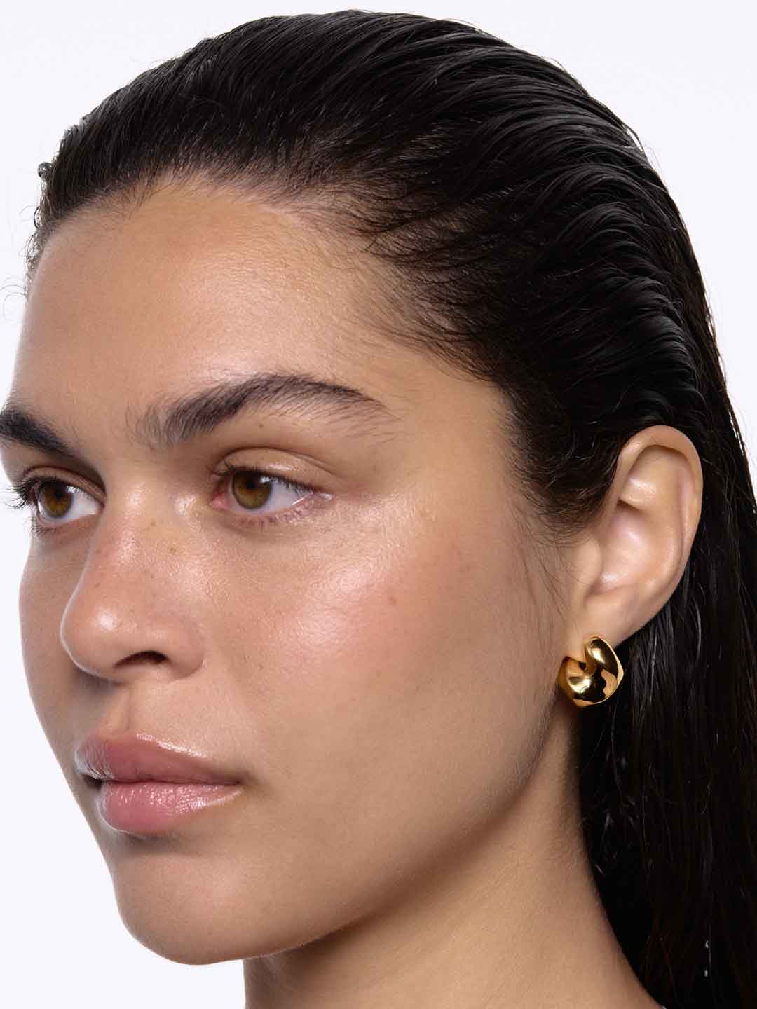 MARIA BLACK(マリア ブラック) | サドル ピアス スモール - イエロー