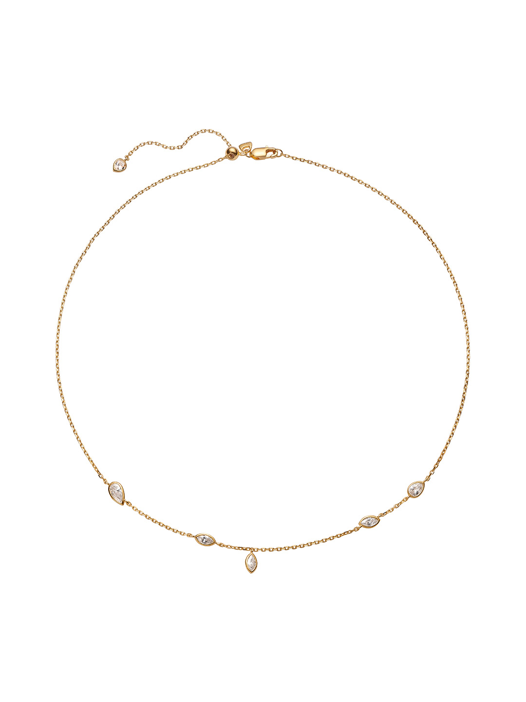 Swift Necklace 02 - Yellow Gold