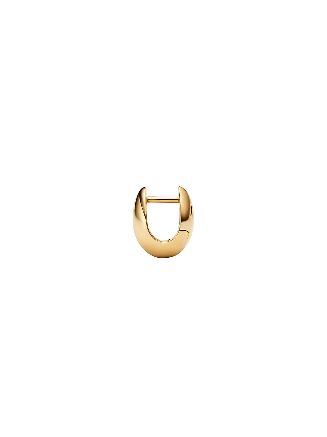 Finney Huggie Pierced Earring - Yellow Gold