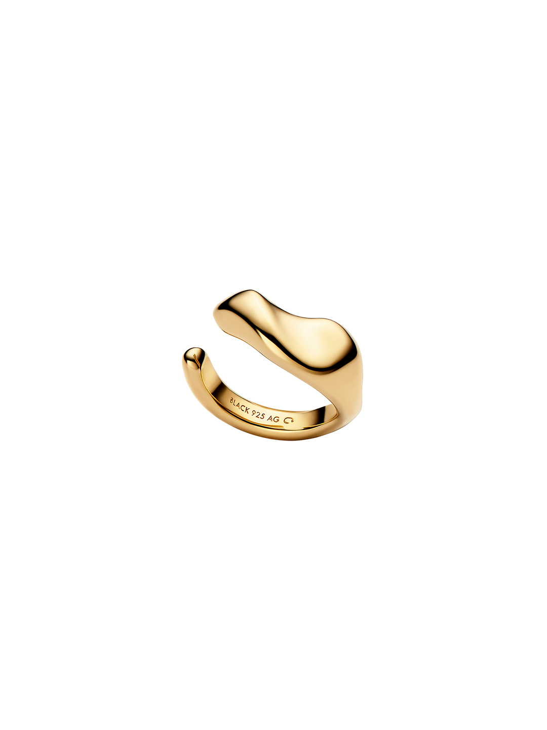 Saddle Ear Cuff  - Yellow Gold