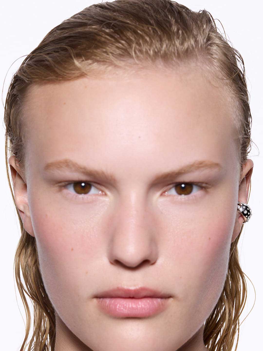 Tryvann Popcorn Ear Cuff - Silver