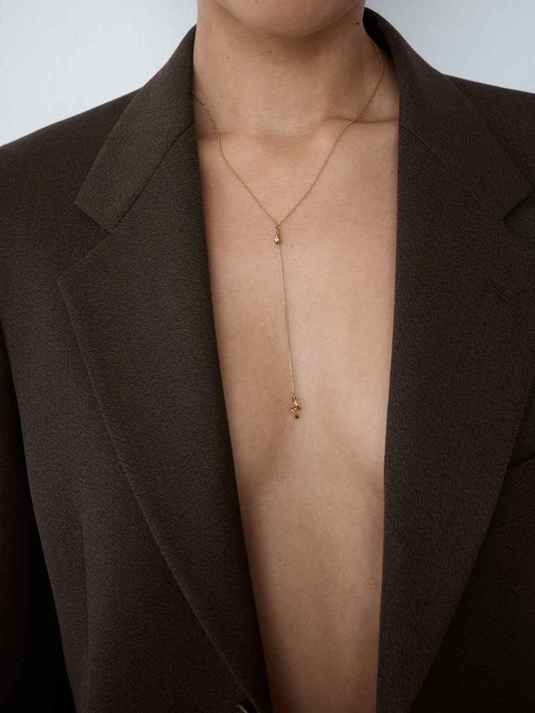 Coil Necklace  - Yellow Gold