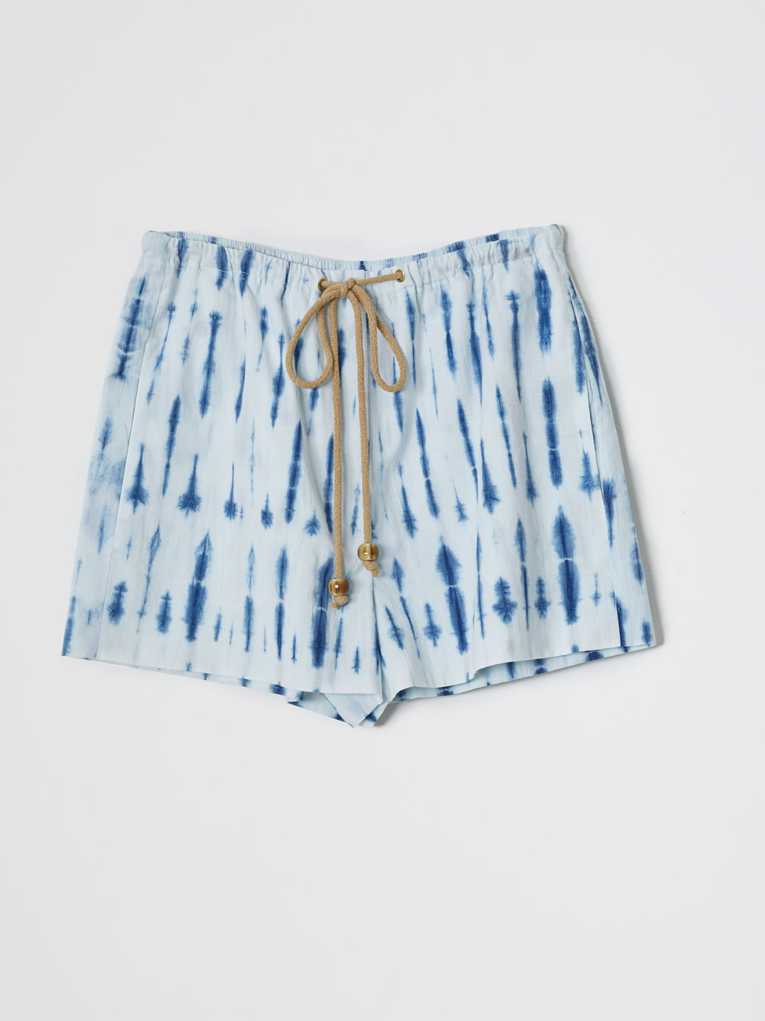 FEBE Tie-Dye Short Pants - Blue