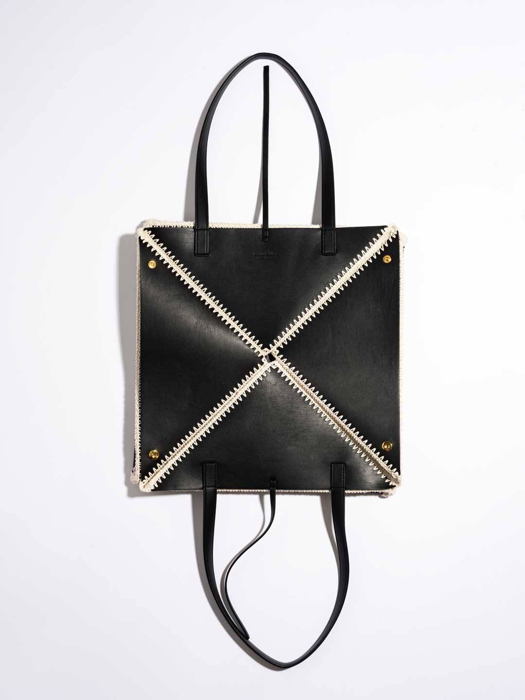 The Origami Tote Large - Black