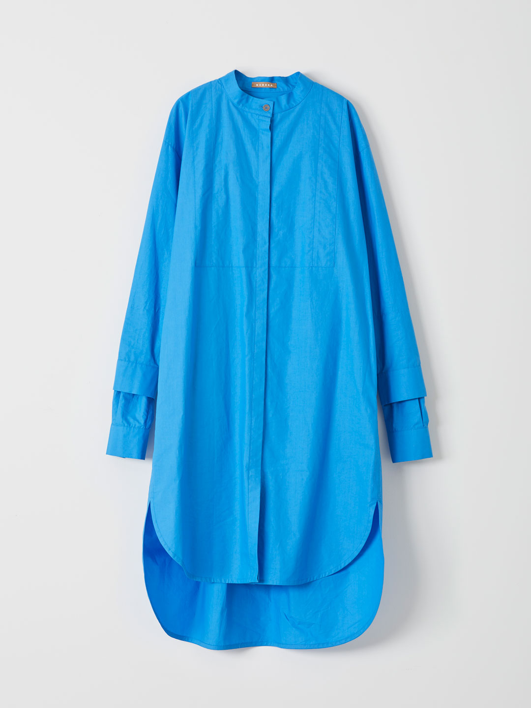 Luxury Cotton Poplin Onepiece - Blue
