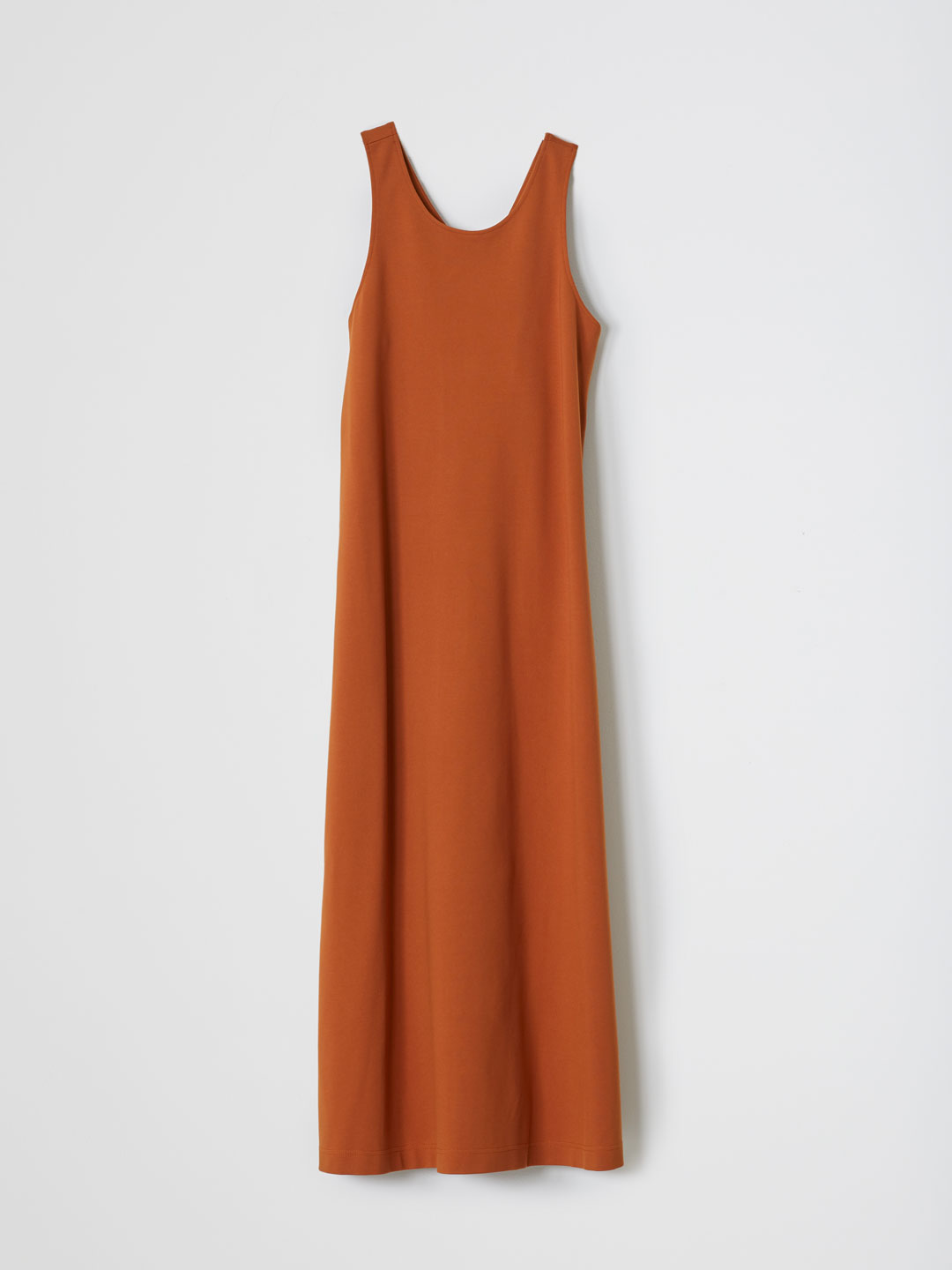 Rayon Jersey Dress - Orange