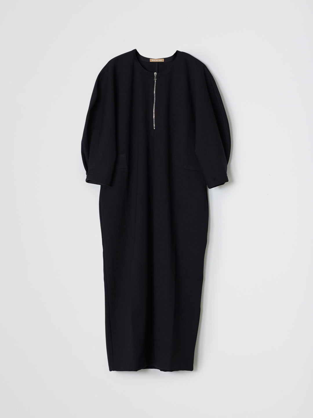 Dony Viscose Rayon Jersey Dress - Black