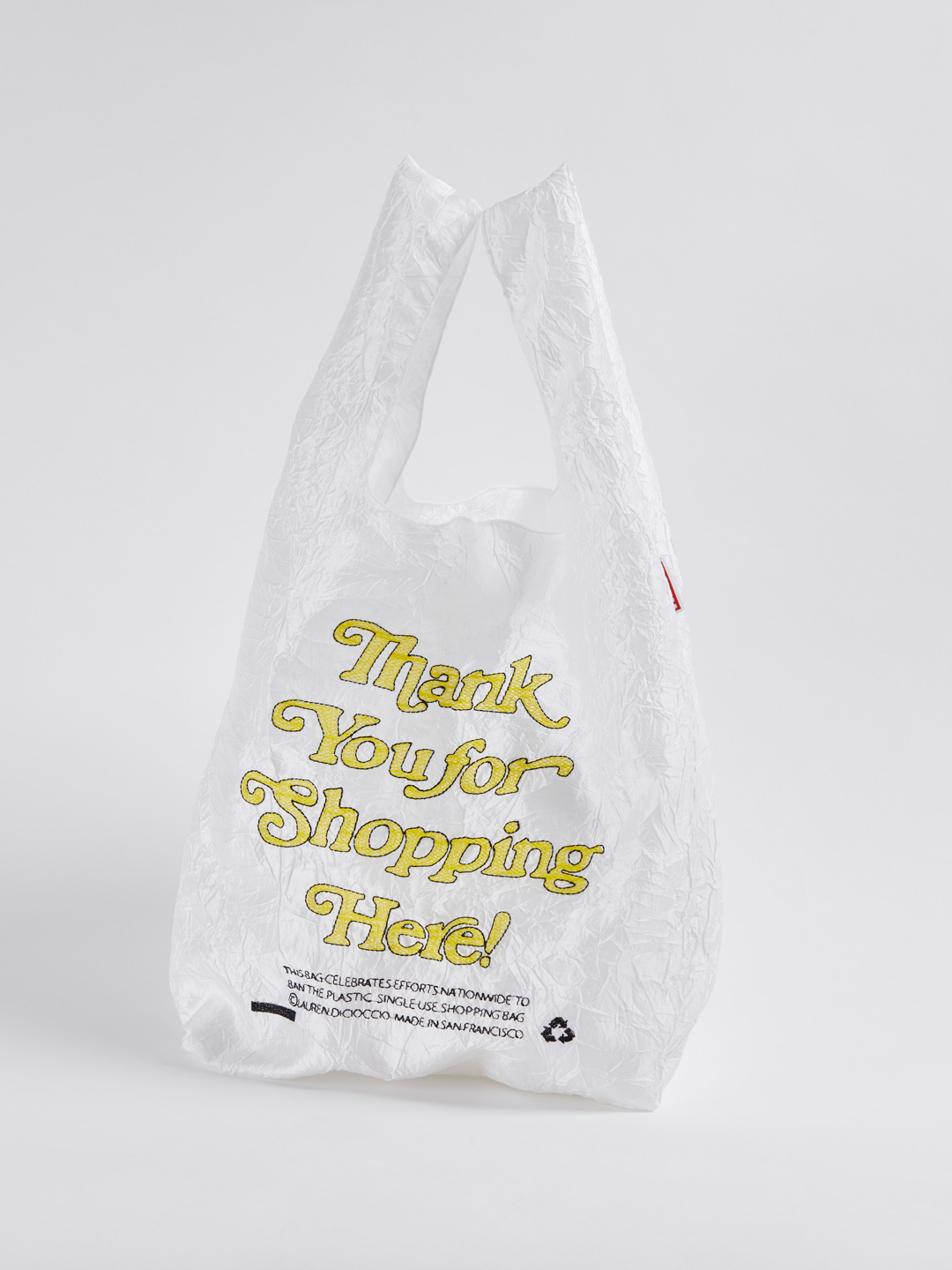 Thank You Tote - Shopping Yellow