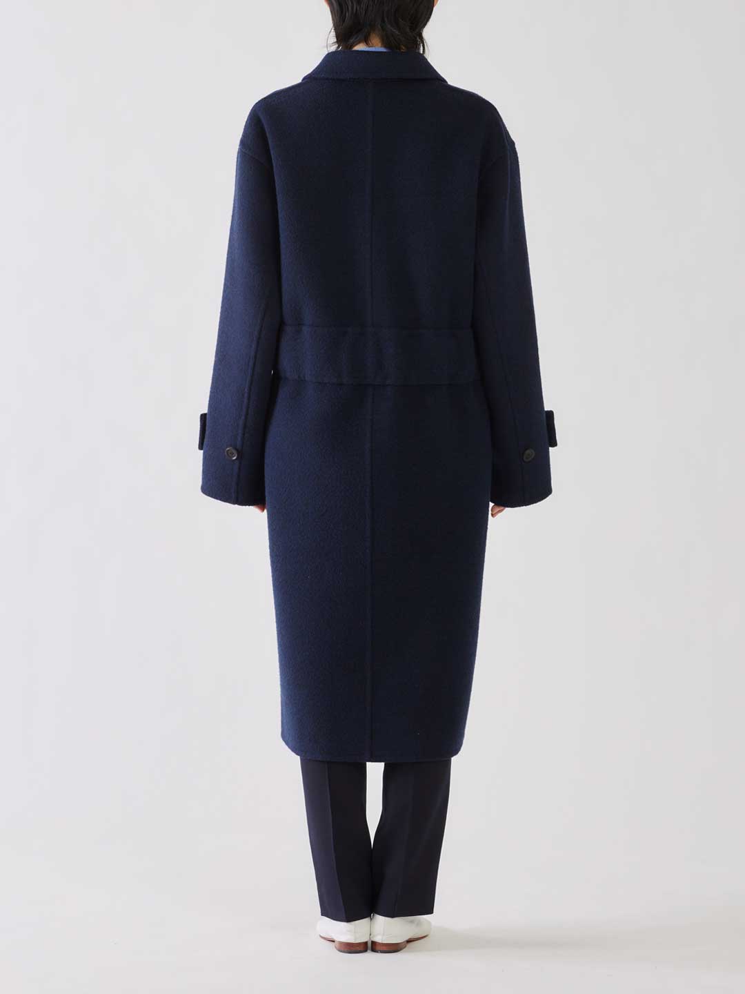 POSTELEGANT（ポステレガント）17AW ウールリバーコート