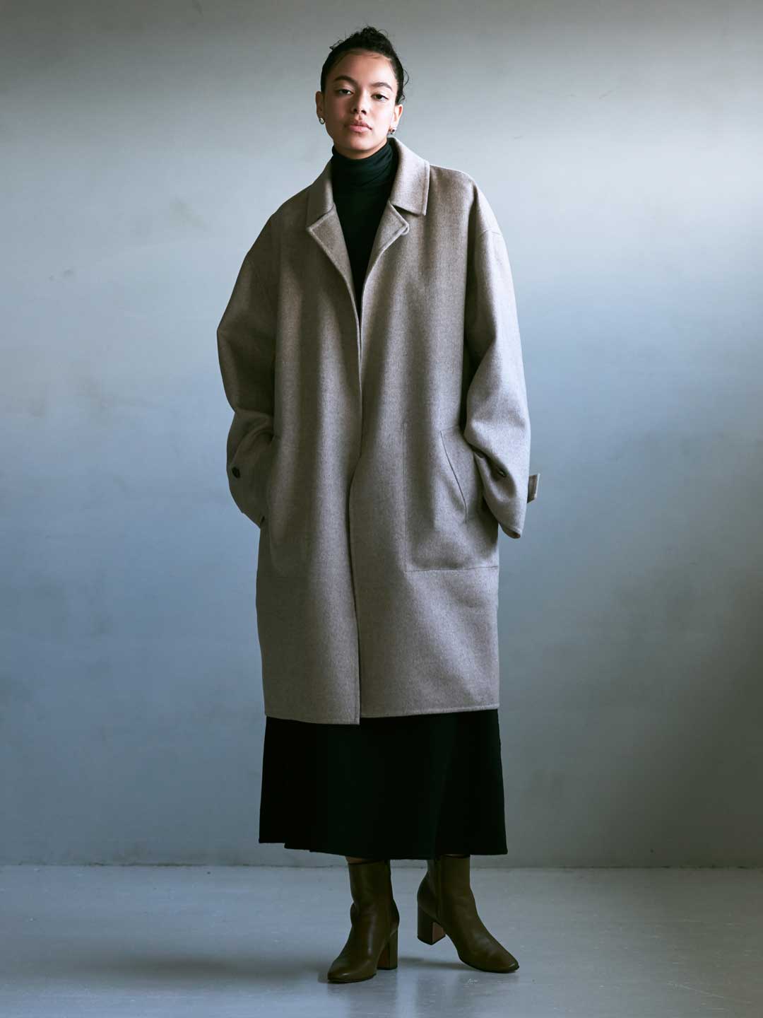 POSTELEGANT(ポステレガント) | No.0327 カシミヤ リバー バル コート