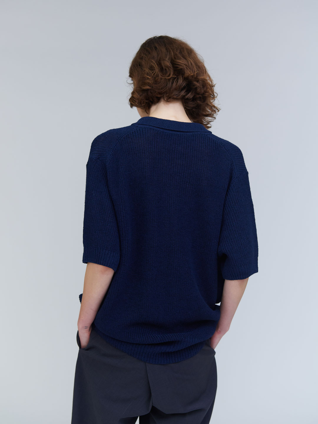 POSTELEGANT ポステレガント　ウールプルオーバーシャツ オーラリー POSTELEGANT / Wool Pull-Over Shirt (Heather Grey) | twelve