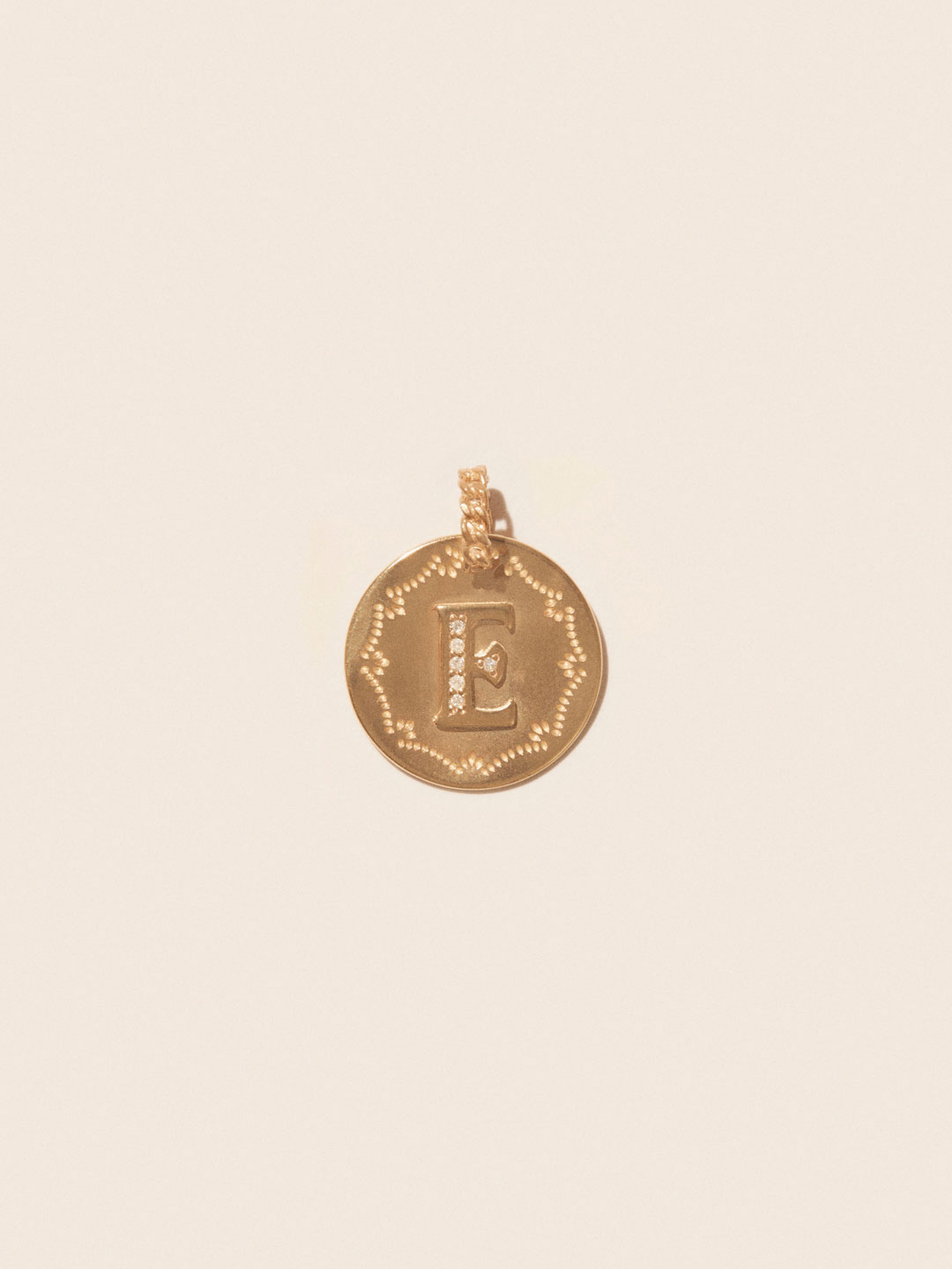 Alphabet Pendant - Yellow Gold