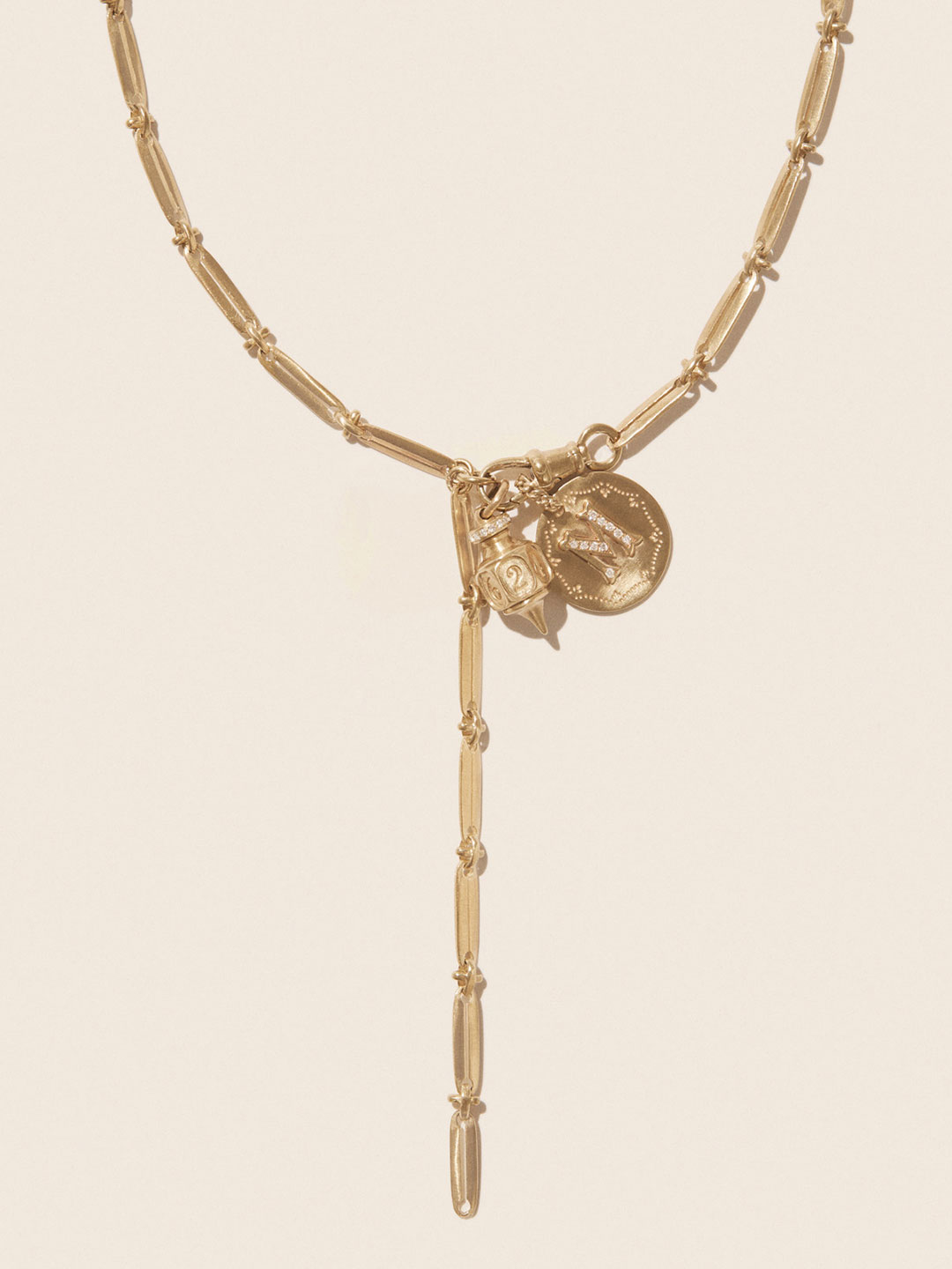 Alphabet Pendant - Yellow Gold