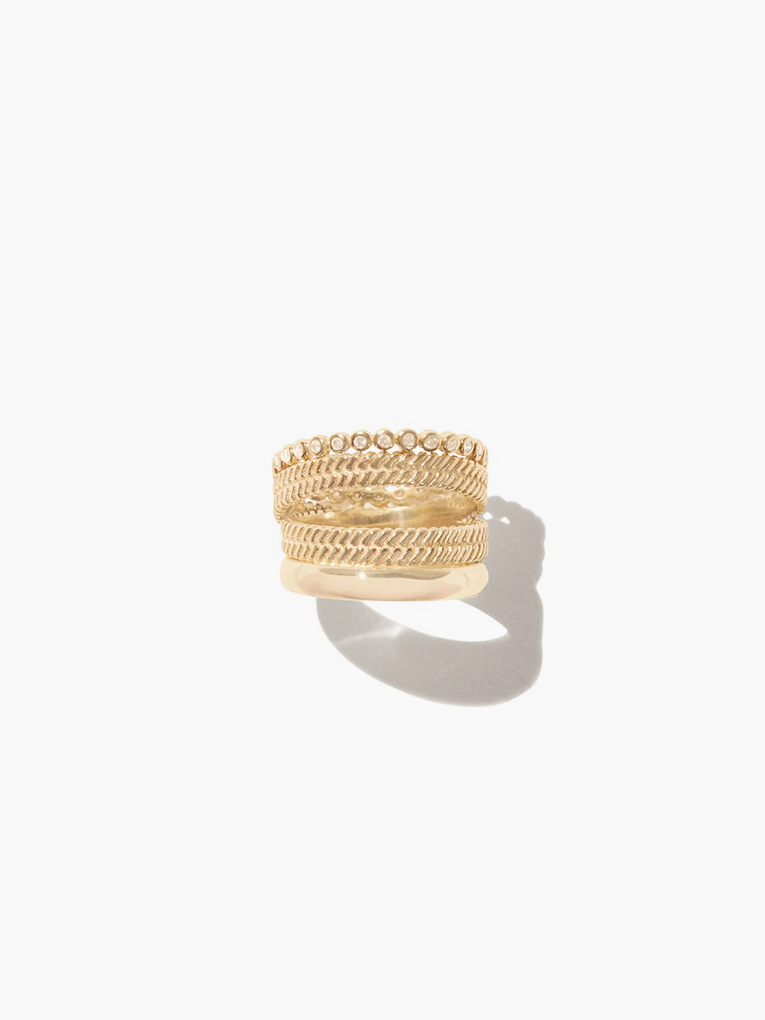 Jil No4 Ring - Yellow Gold