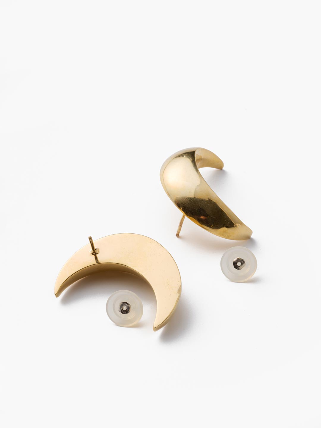 アクセサリー SOPHIE BUHAI Moon Pierced Earrings-Gold SOPHIE BUHAI(ソフィー ブハイ) | ムーン ピアス - ゴールド