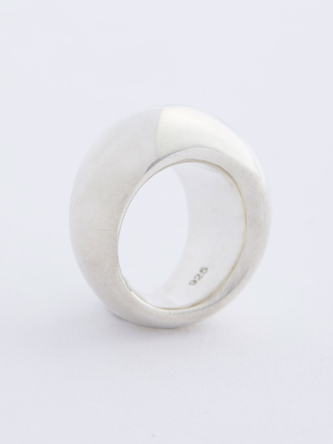 Medium Donut Ring - Silver