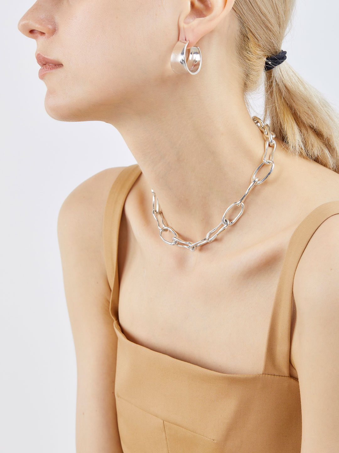 SOPHIE BUHAI Roman Chain Collar Necklace