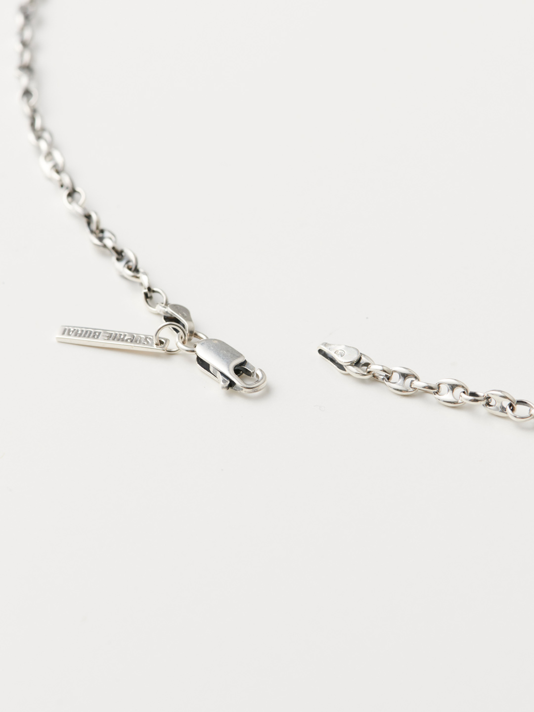 Pearl Tear Necklace 55cm - Silver