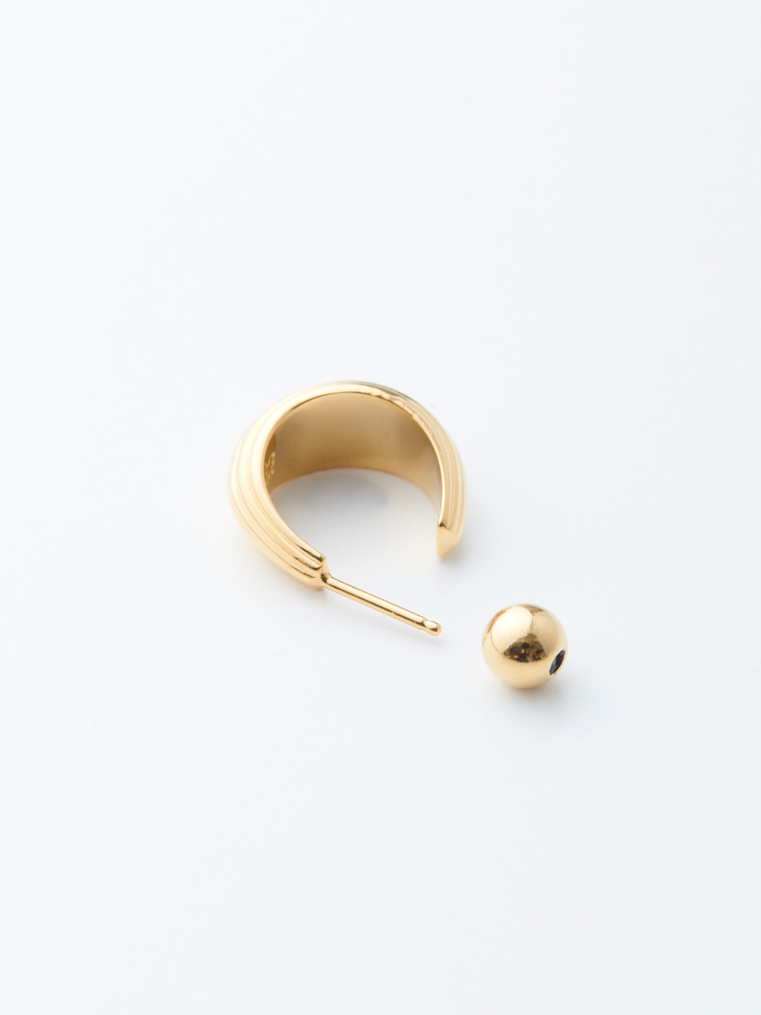 Small Blondeau Hoops - Gold