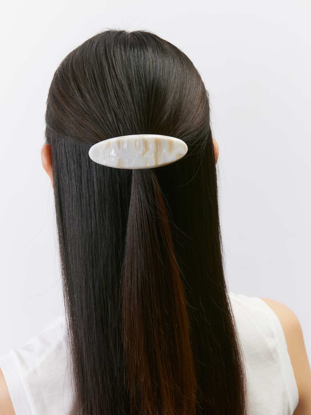 Mollusc Hair Clip - Off White/Mother of Pearl