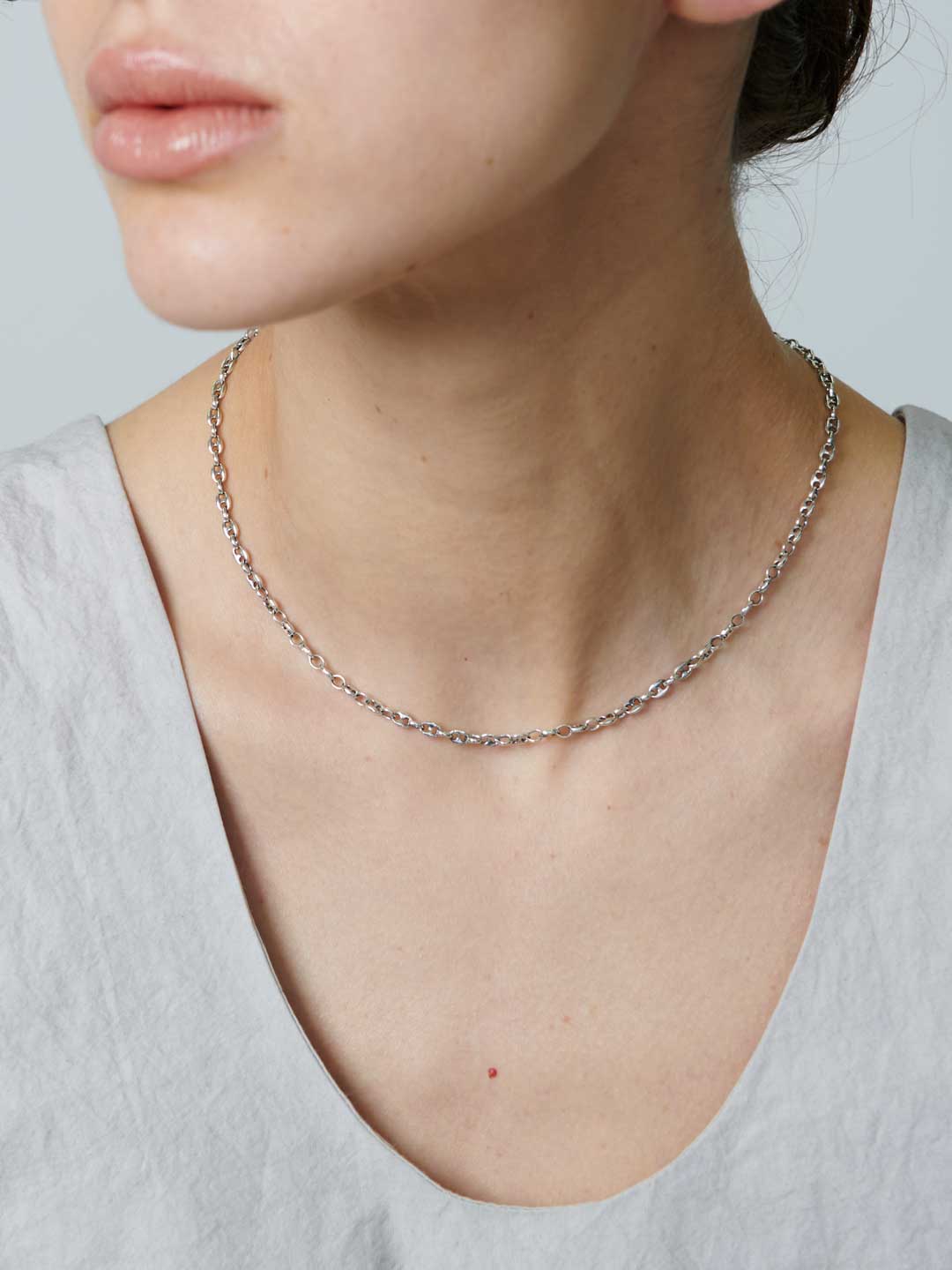 Classic Delicate Chain 40cm - Silver