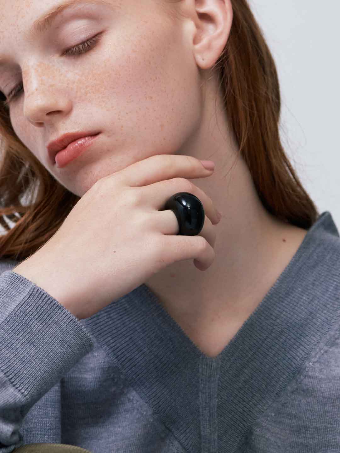 SOPHIE BUHAI(ソフィー ブハイ) | ドーナツリング - ブラック