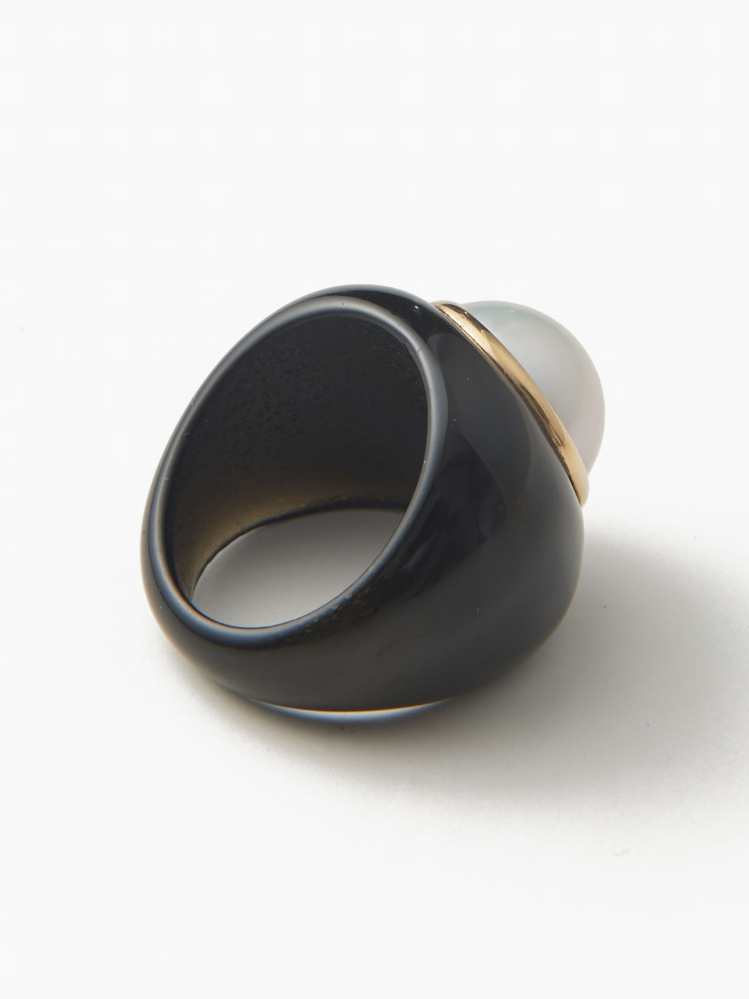 SOPHIE BUHAI(ソフィー ブハイ) | パール ムーン リング - ゴールド