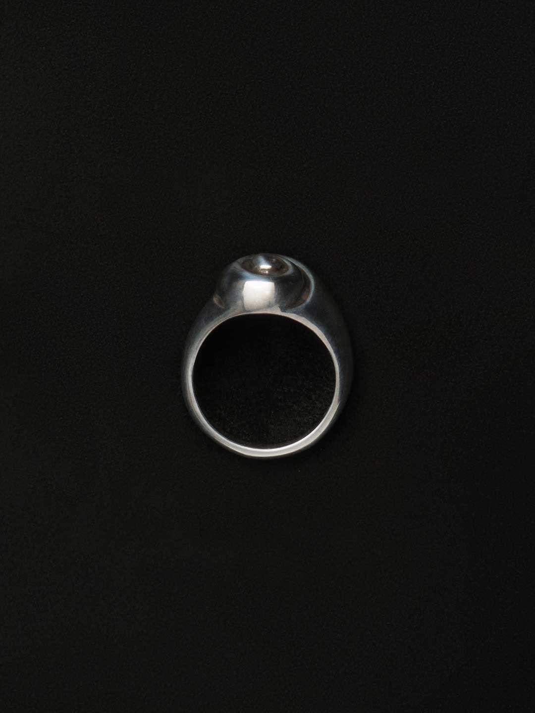 Small Nautilus Ring - Silver