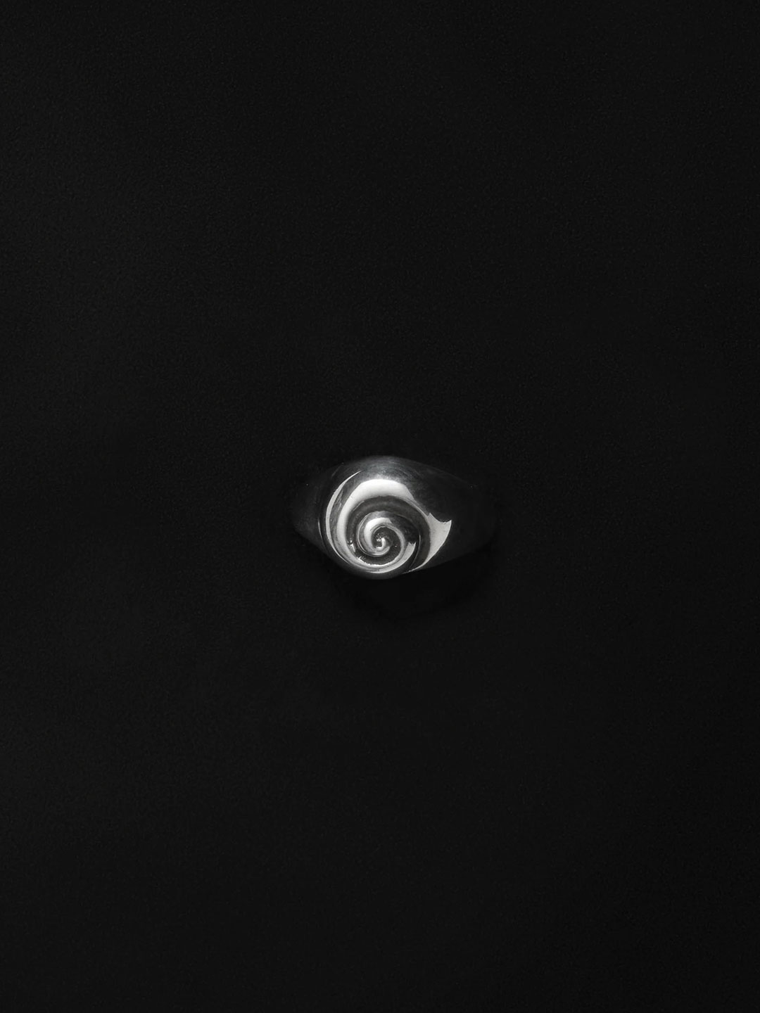 Small Nautilus Ring - Silver