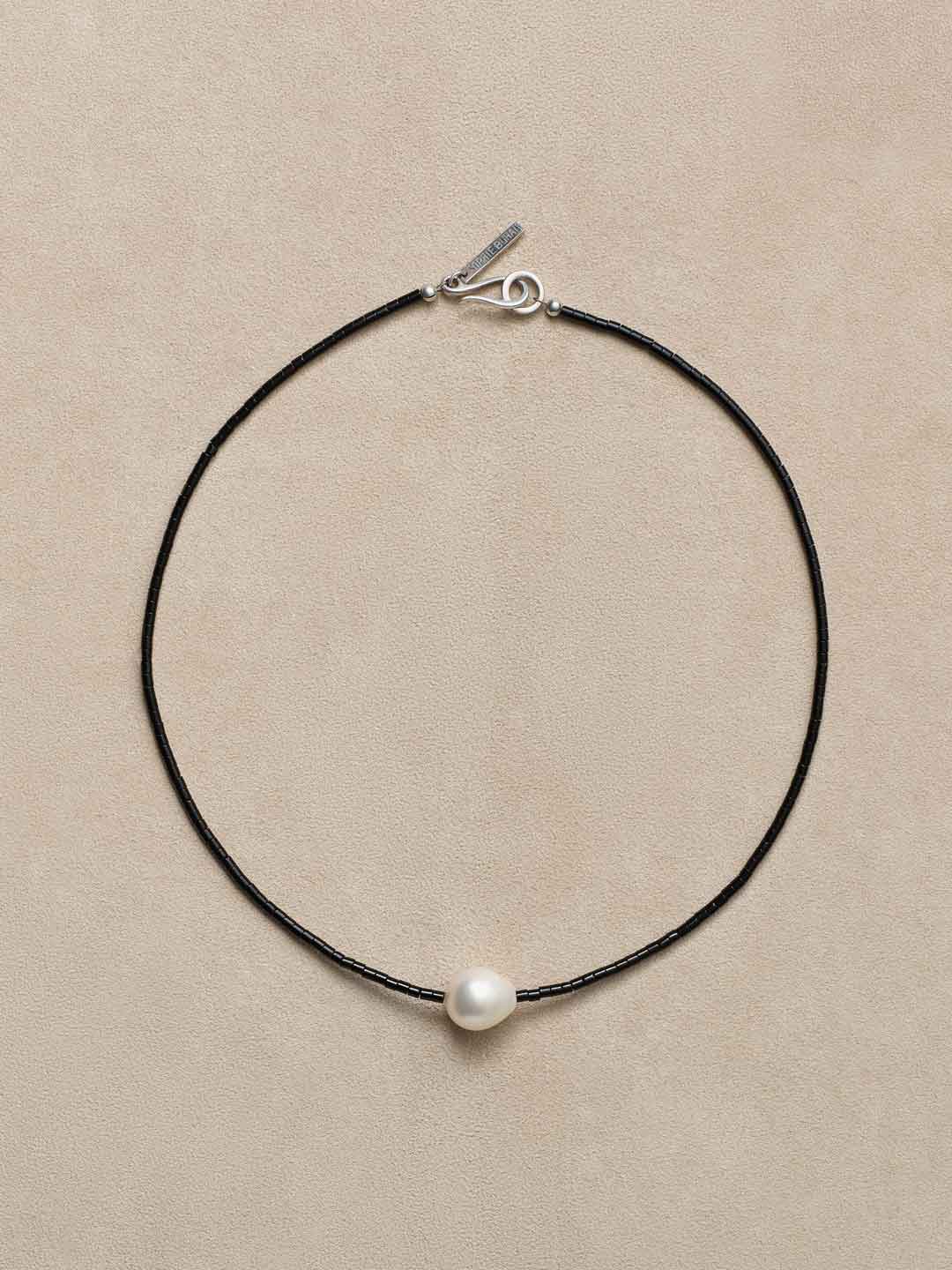 Mermaid Choker Agate - Silver