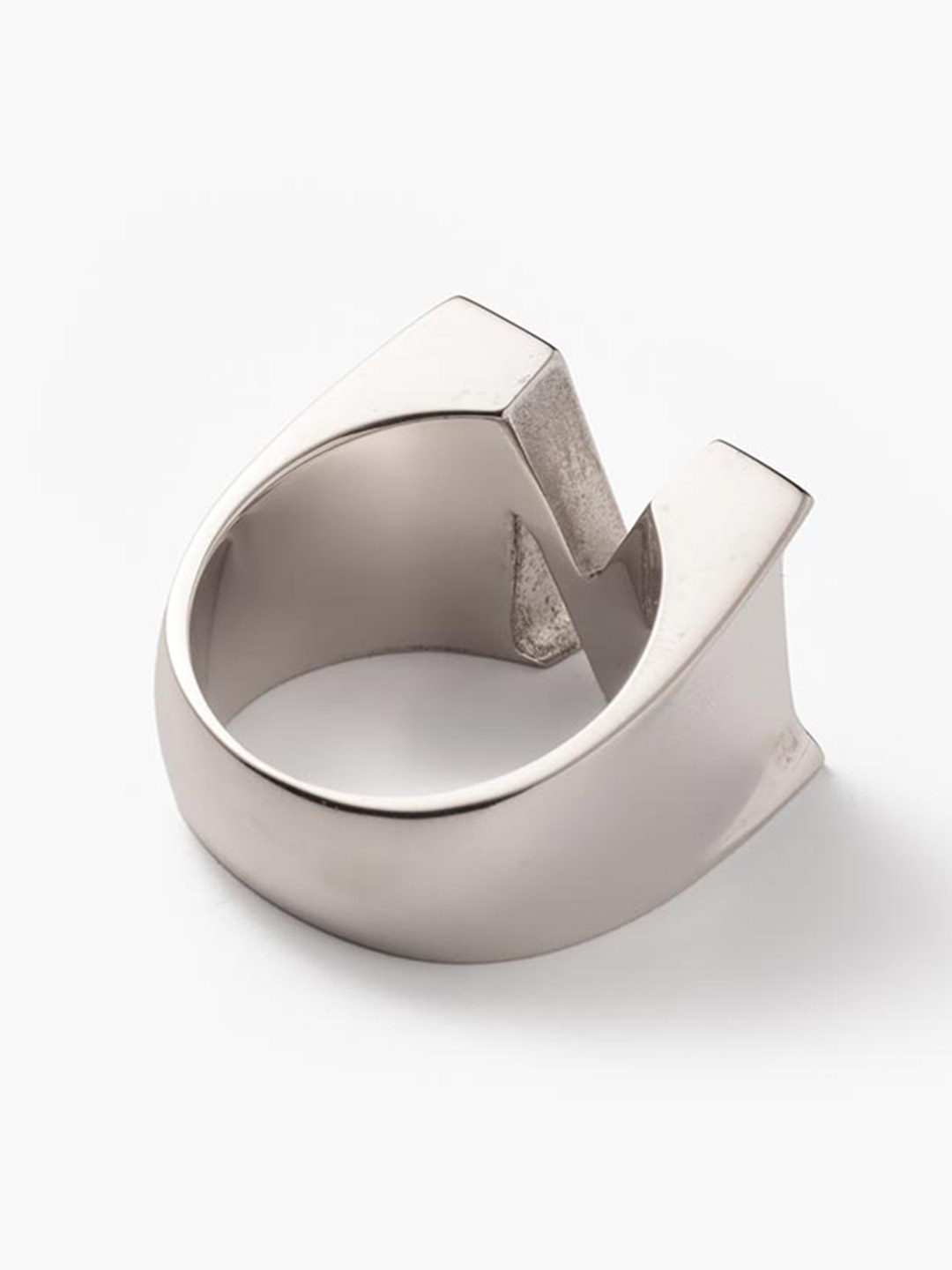 THE LETTERING | アルファベット リング M - シルバー | ESCAPERS