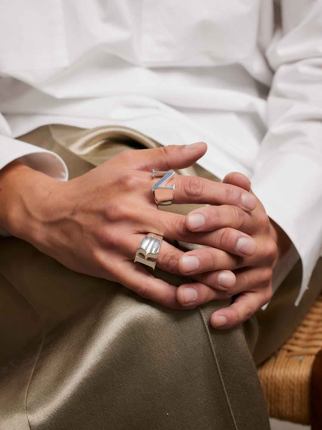 THE LETTERING(ザ レタリング) | アルファベット メンズ リング